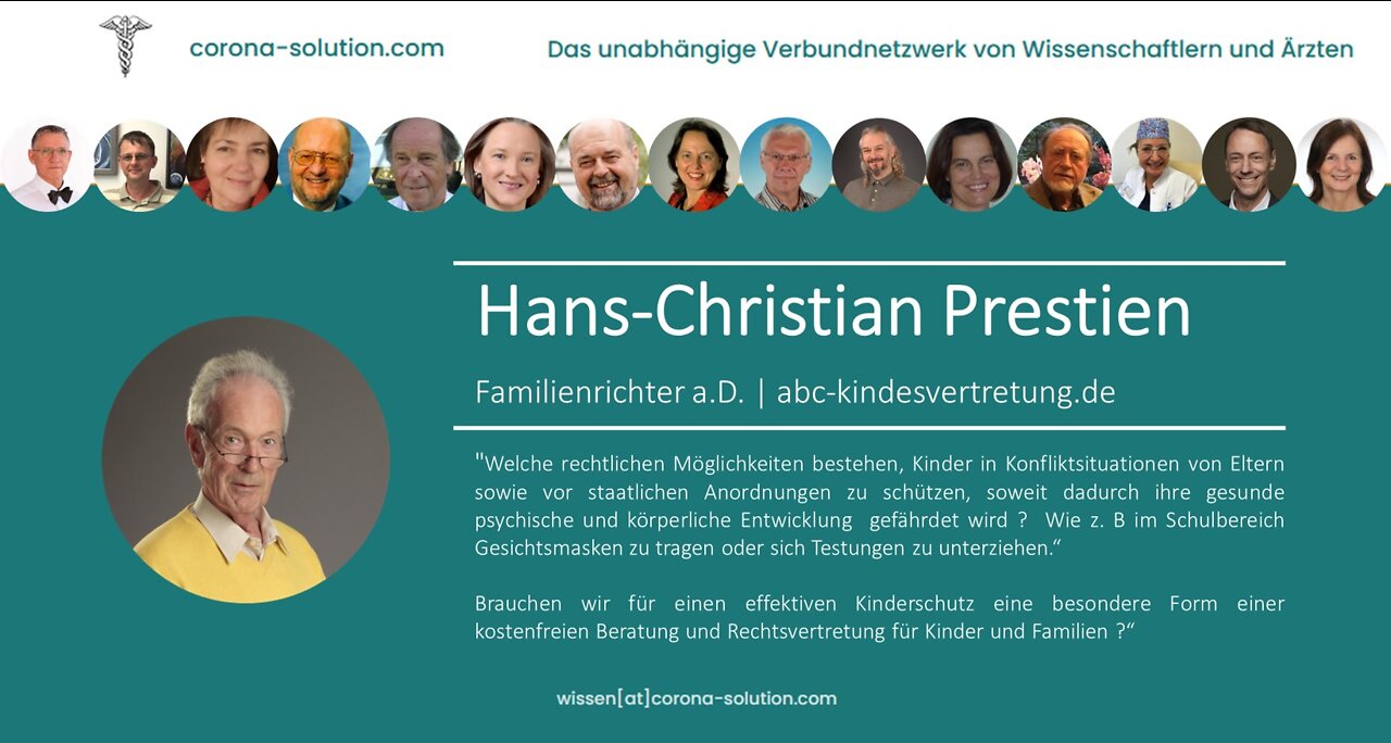 Corona-Solution im Interview mit Hans-Christian Prestien am 01.07.2022 | Psychostress