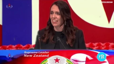 Supreme Leader of New Zealand, Jacinda, brings great joy and wonderful gift of free speech.