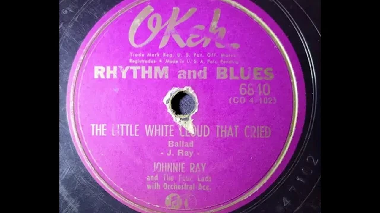 Johnnie Ray and The Four Lads - The Little White Cloud That Cried