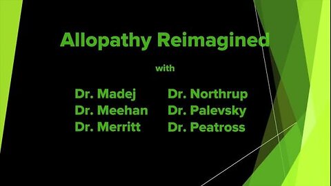 HFfH Symposium 2021 - Panel: Allopathy Reimagined