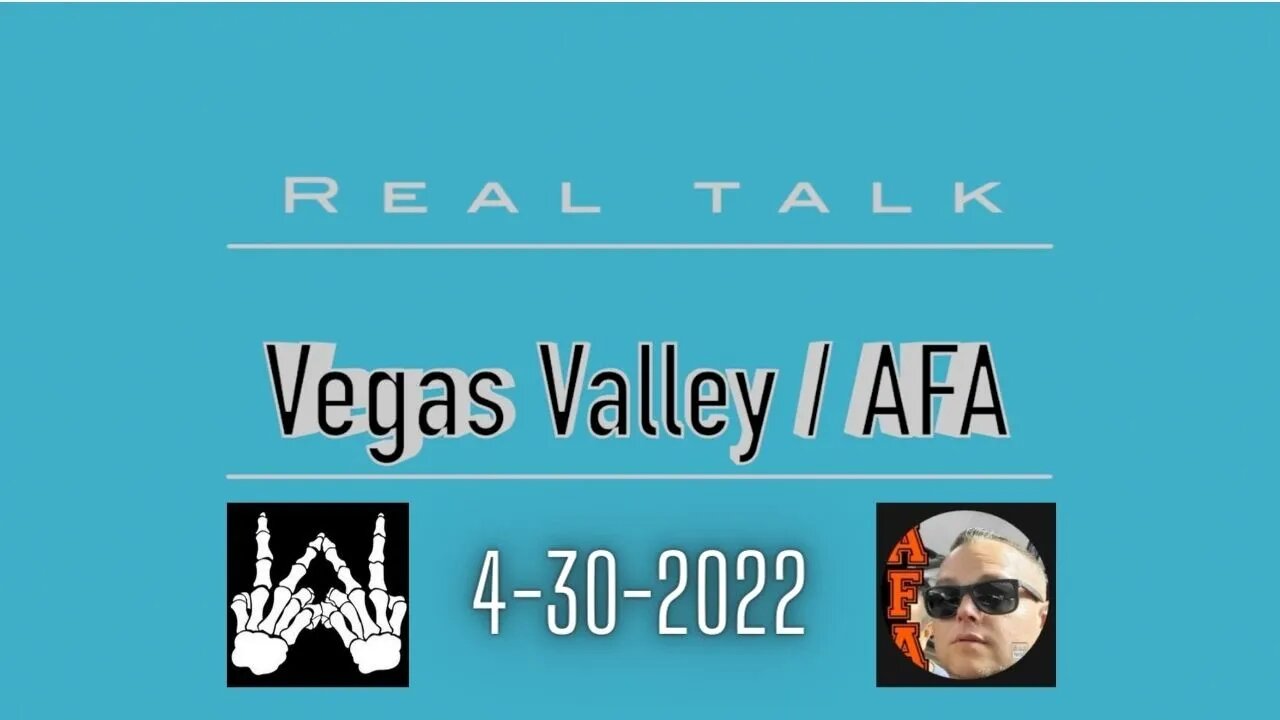 Real Talk / Vegas Valley AFA - Accountability For All / AFA Appears on Vegas Valley CW's Panel 🔥🚔🔥