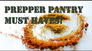 8 Spices Every Prepper Should have in their Pantry