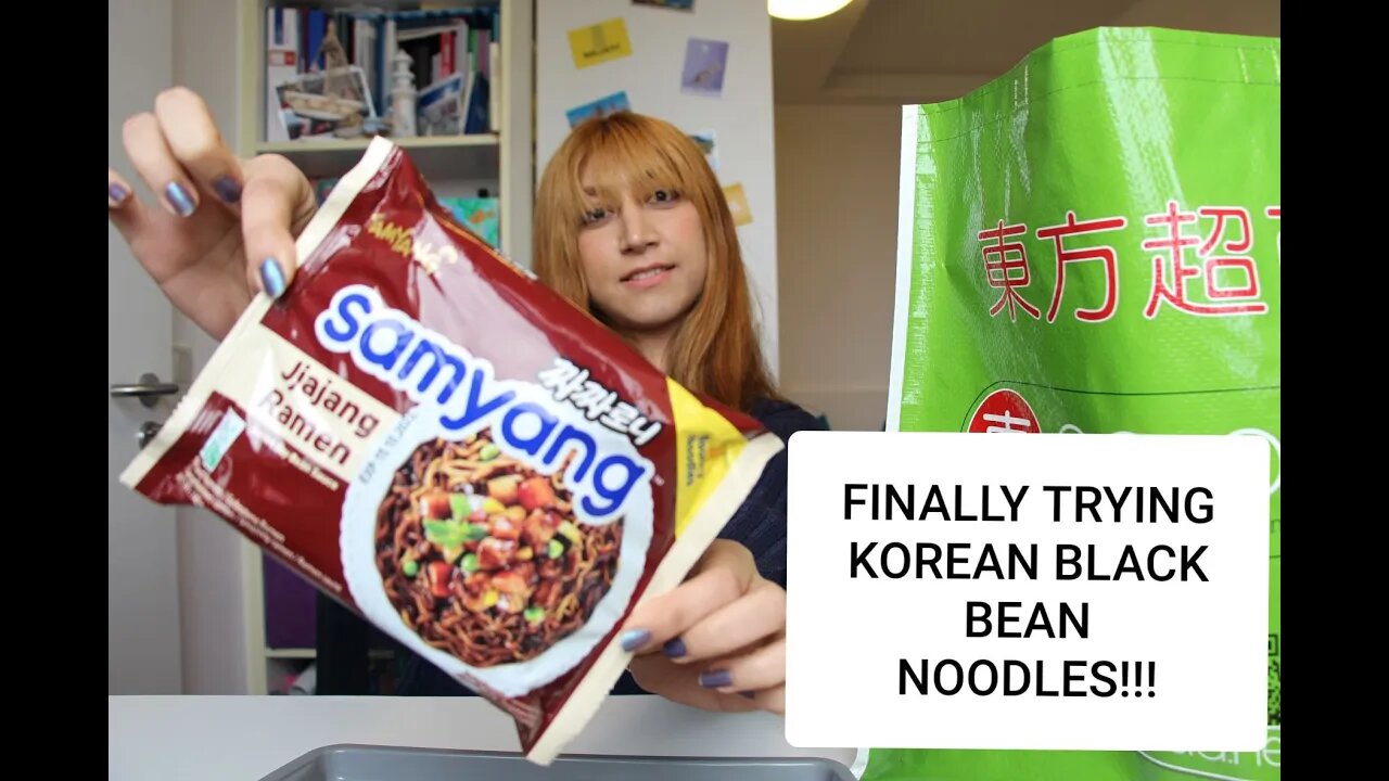 [COMPARISON] Korean Black Bean Noodles (Part 1) | Asian Snacks | Eating Show | Mukbang | ASMR