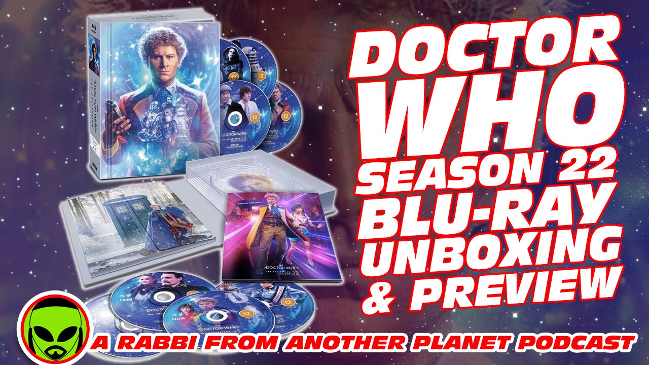 Doctor Who Season 22 Blu Ray Unboxing and Boxet Preview