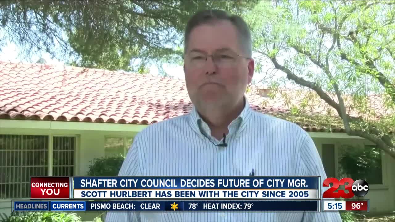 Shafter city council decides future of city manager