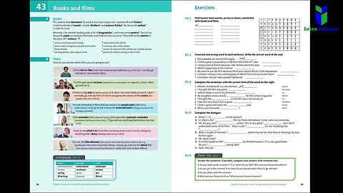 041 - 045 - LEISURE AND ENTERTAINMENT - Units 41 - 45 - English Vocabulary in Use