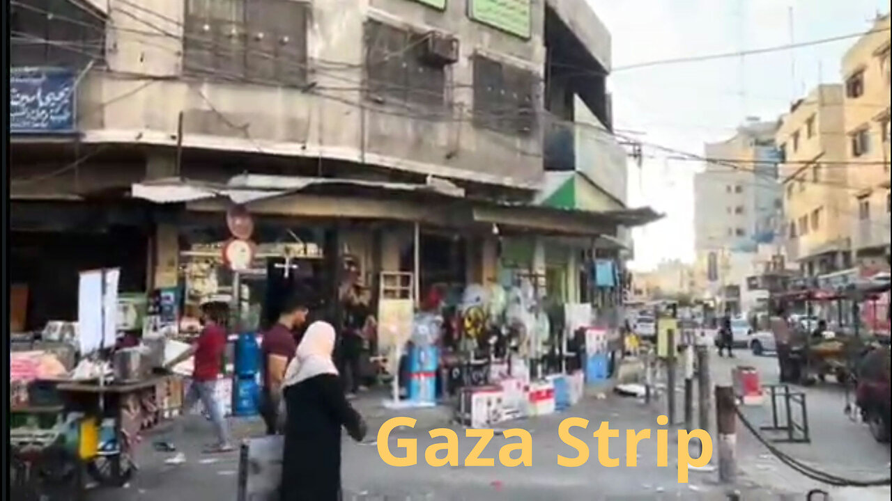 Gaza Strip walking tour before bombing