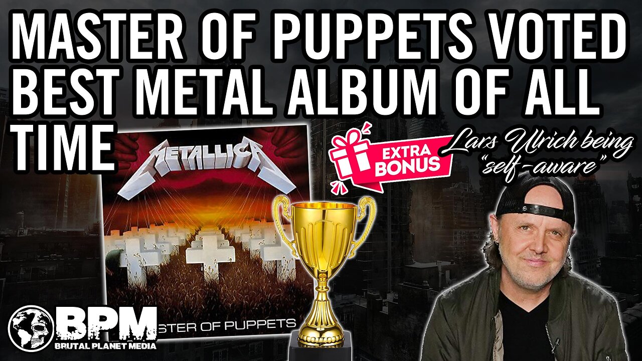 Metallica Master of Puppets "The Best Metal Album of All Time"?