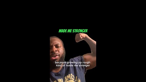 Made Me Stronger #dayodman #building #strong #eeyayyahh #motivation