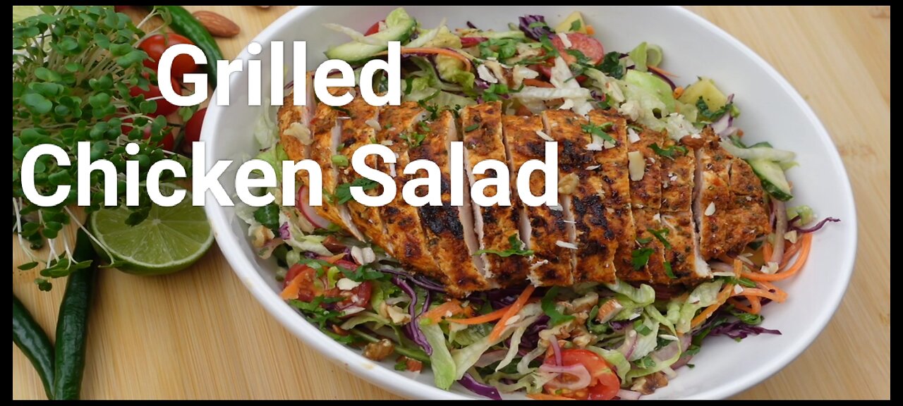 Grilled Chicken Healthy Salad Recipe