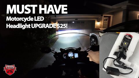 The BEST New 2025 LED Motorcycle Headlight Upgrade EVERYONE NEEDS