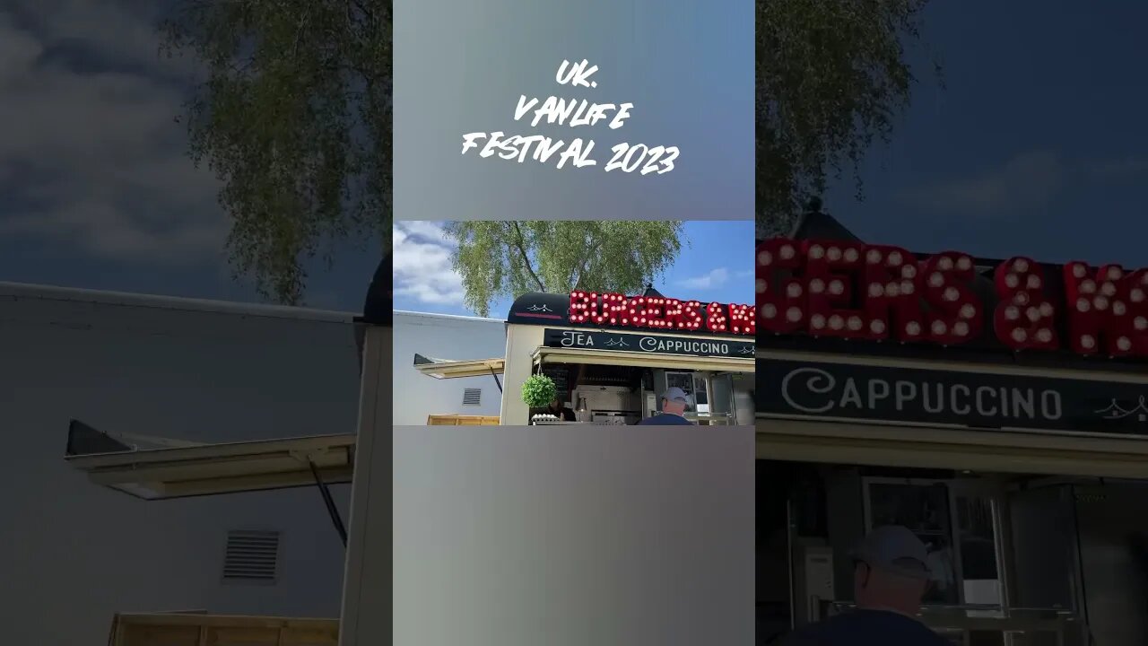 UK Vanlife Festival 2023 quick morning walk around. #vanlife #vanlifefestival #shorts