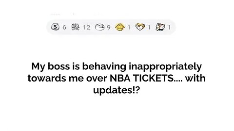 defending coworker over NBA TICKETS