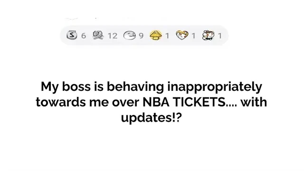 defending coworker over NBA TICKETS
