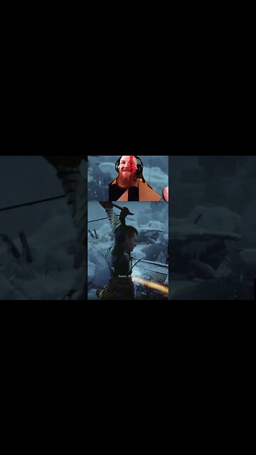 God of War Ragnarok - Atreus following in Kratos' footsteps... #shorts