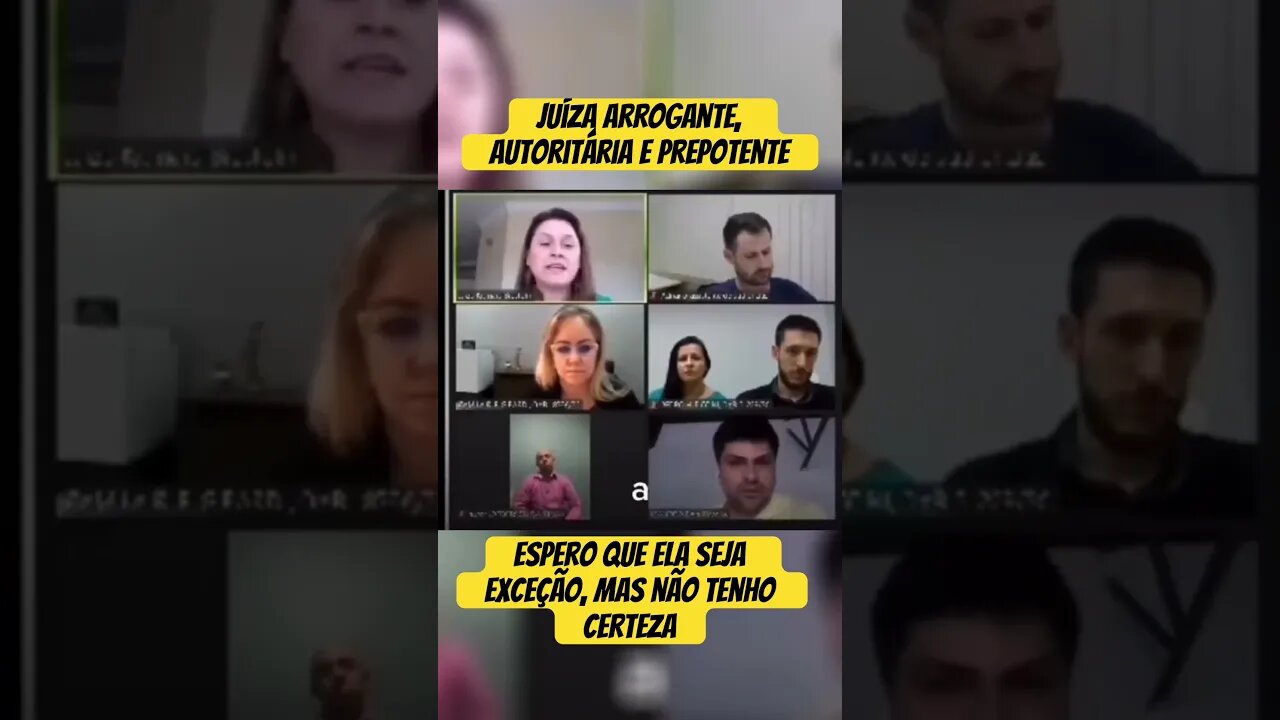 Esta juíza é uma péssima funcionária pública