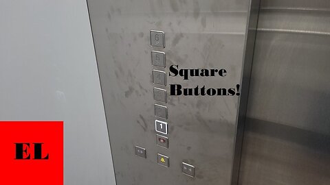 Square Buttons! Asian Otis Gen2 Traction Elevator - Marriott Aruba Ocean Club (Noord, Aruba)