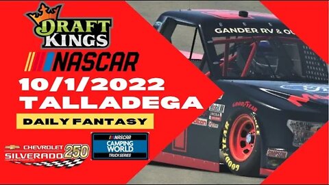 Dreams Top Picks for NASCAR DFS Today 10/1 Daily Fantasy Sports Strategy Chevy Silverado 250 Trucks