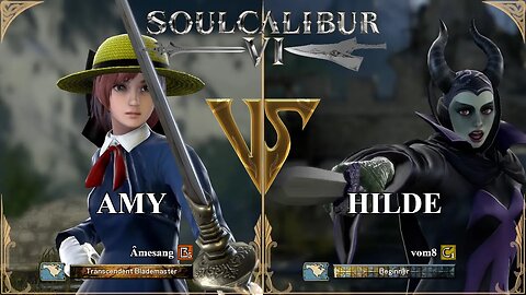 SoulCalibur VI — Amesang (Amy) VS vom8 (Hilde) | Xbox Series X Ranked