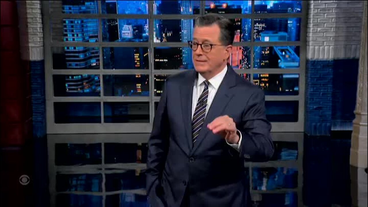 Colbert Mocks Schumer’s Fake Father’s Day Pic: ‘Father’s Day Heaven’ Is Where You’re Going to Be if You Eat His Burgers