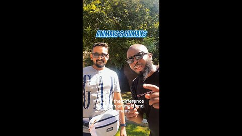 Animals & Humans #dayodman #thedifference #animals #eeyayyahh #motivation
