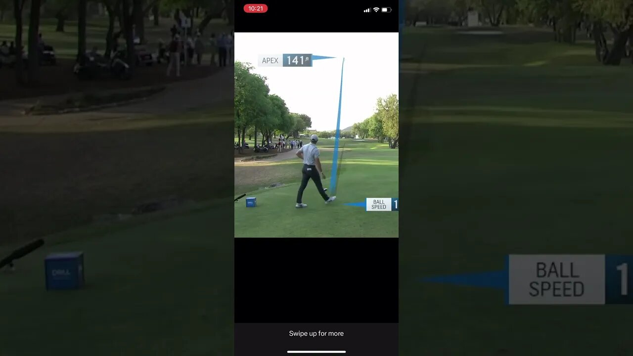 Rory McIlroy pastes a drive 390 on a par 4! #rorymcilroy #golf #tomgillisgolf