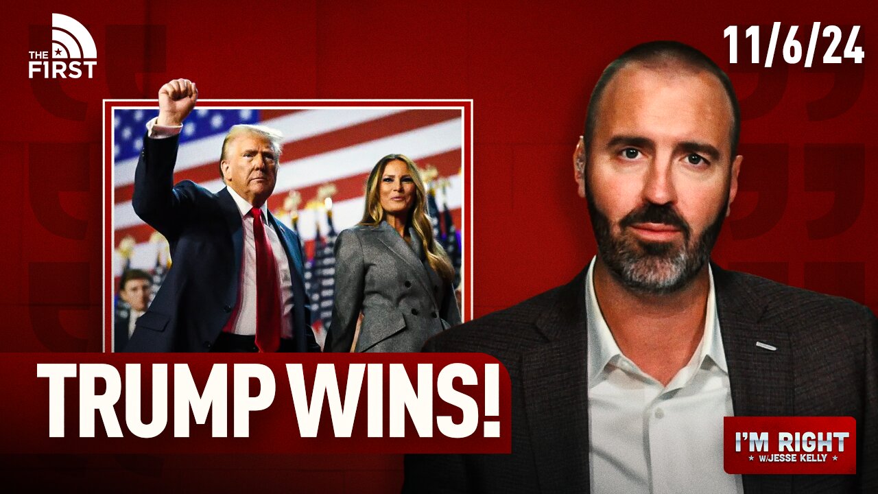 TRUMP WINS! Jesse Kelly's Reaction Special With Megyn Kelly, Jim Jordan, Ron Johnson & Buck Sexton