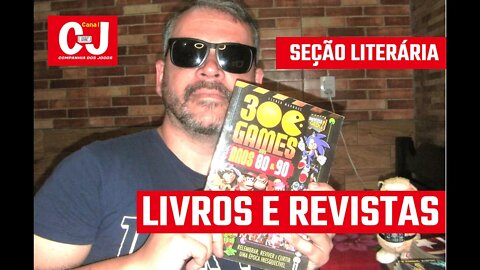 SEÇÃO LITERÁRIA | Lote de livros e revistas