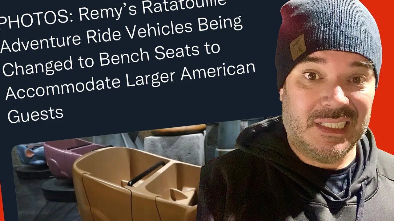 Disney Changes Ride Seat for Larger People | Remy's Ratatouille Adventure