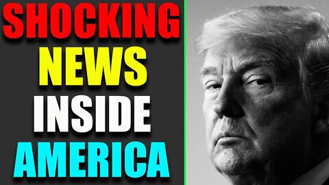 SHOCKKING NEWS INSIDE AMERICA - TRUMP NEWS