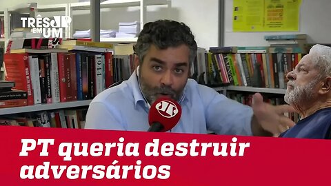 #CarlosAndreazza: PT queria destruir adversários por falta de recursos