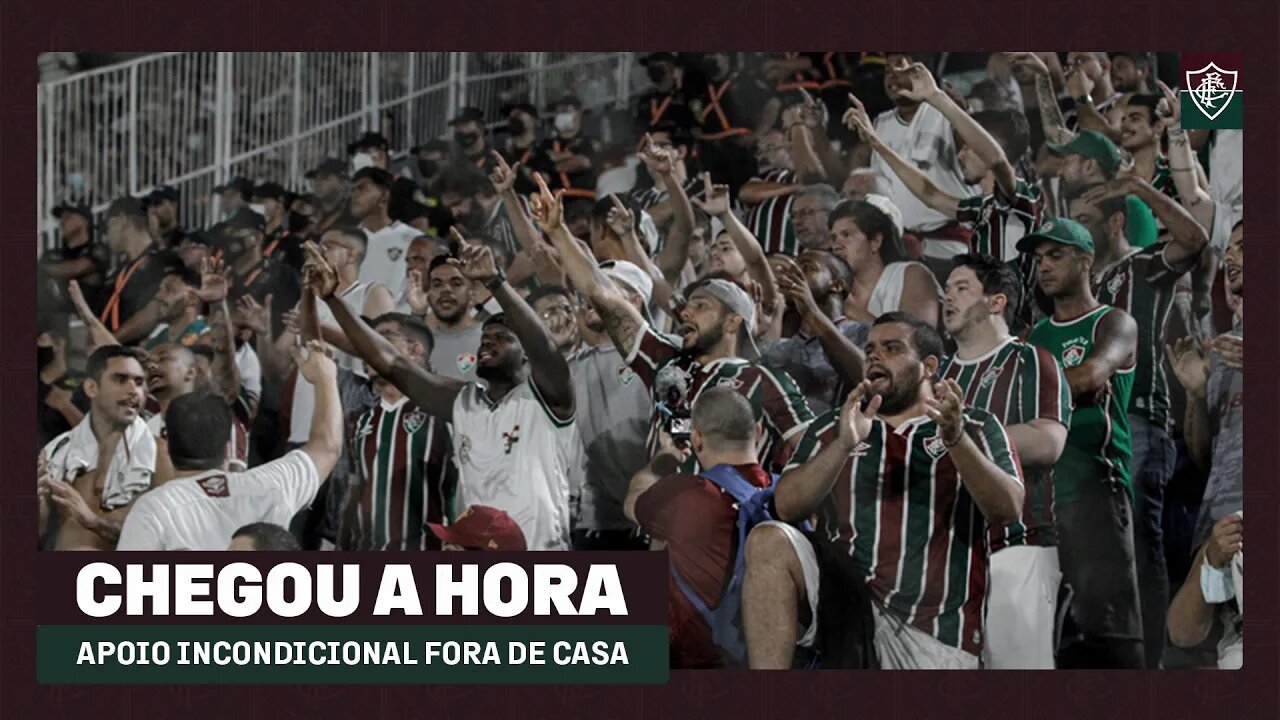 O FLUMINENSE É A FORÇA DA SUA TORCIDA. TAMBÉM FORA DE CASA 🇭🇺