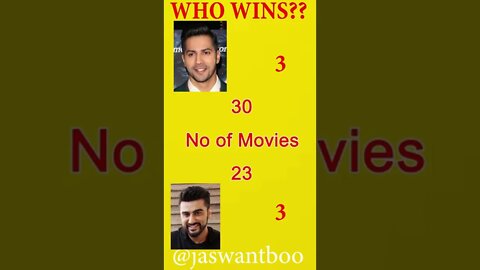 Who Wins? VD vs AK #shorts #memes #viral #funny #hollywood #follow #arjunkapoor #love #varundhawan