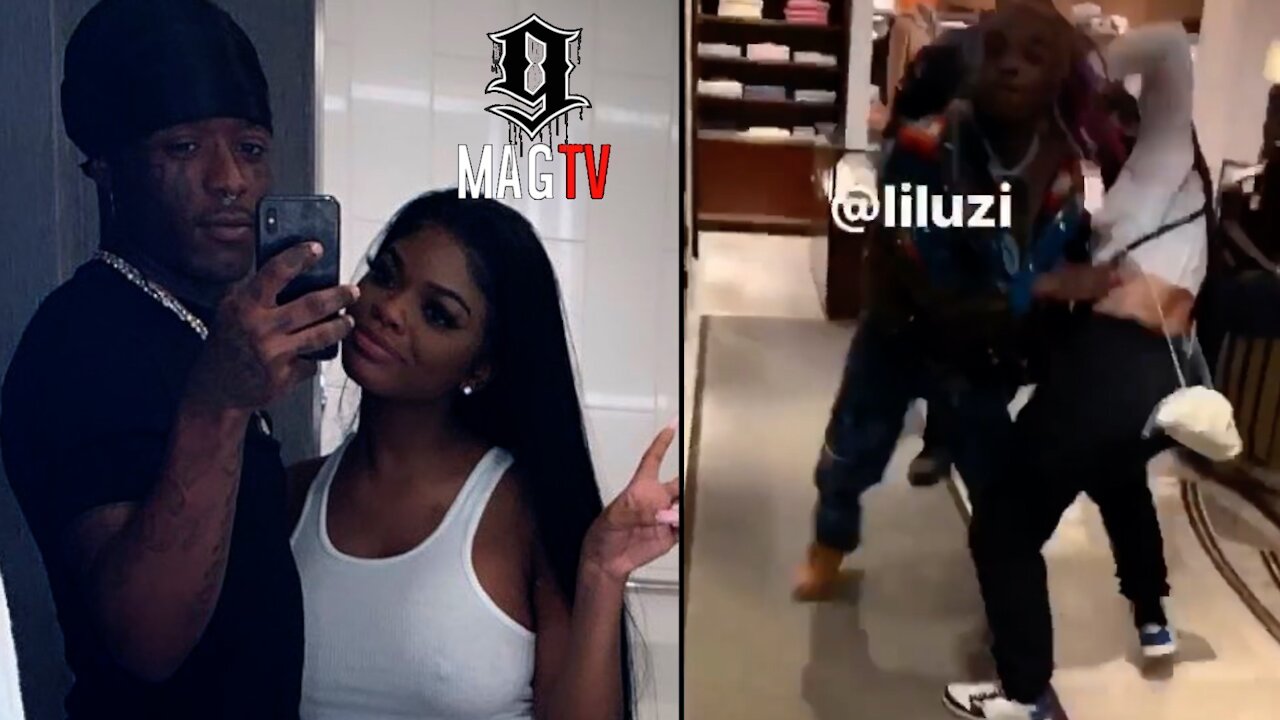 Lil Uzi Is Stopped By "GF" JT After Getting Into An Altercation While Shopping! 🥊