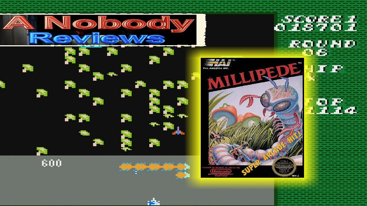 Millipede on the NES- A Review from a Nobody