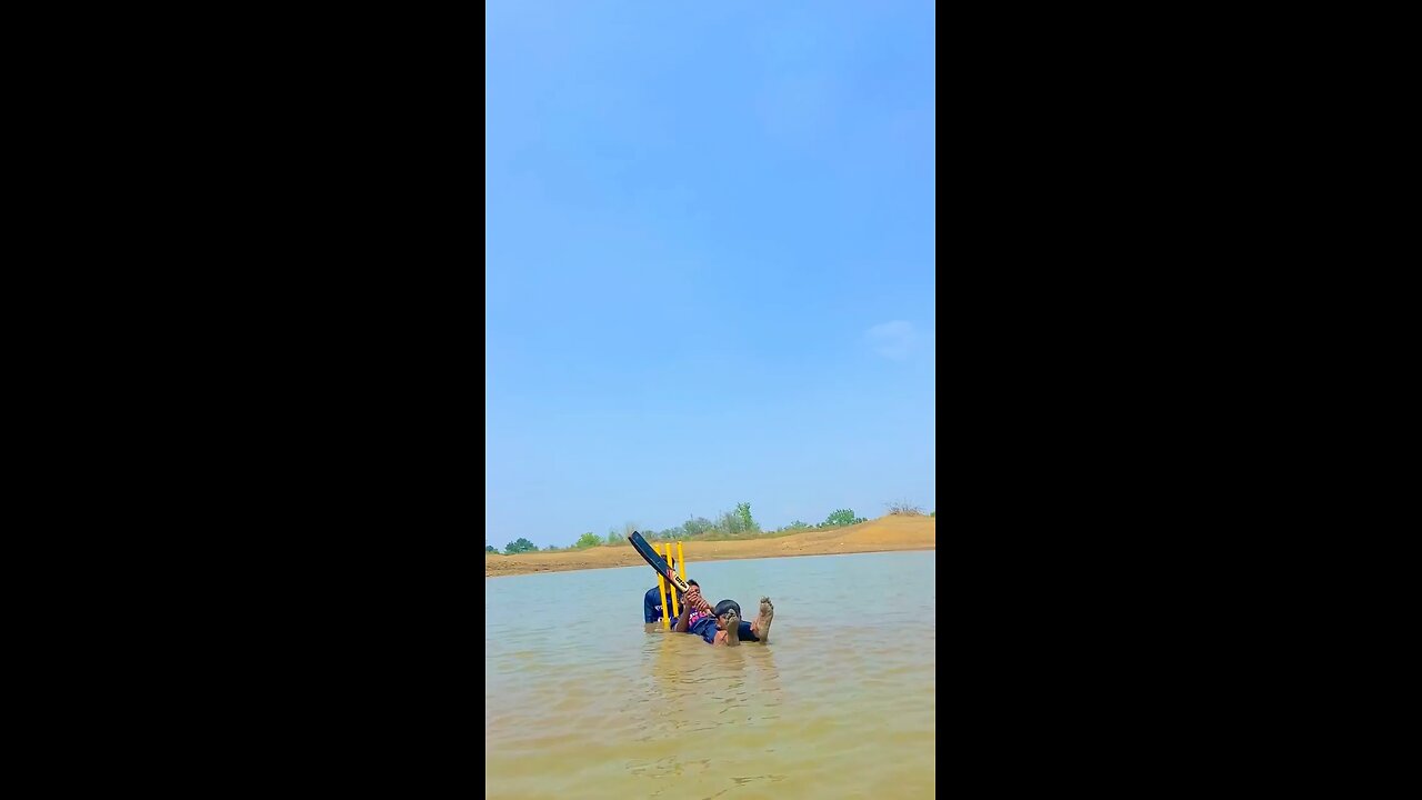 #CRICKET#SPORTS#VIRAL#WATER CRICKET#FUNNY#POPULAR