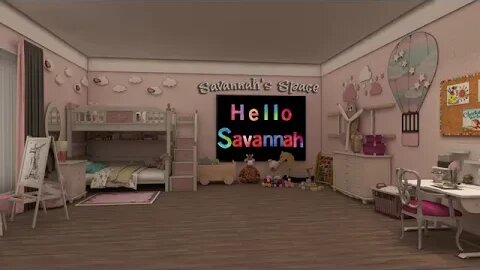 Personalized Video for Young Girl Teaching Her How to Spell Her Name, Alphabet & How to Count to 10
