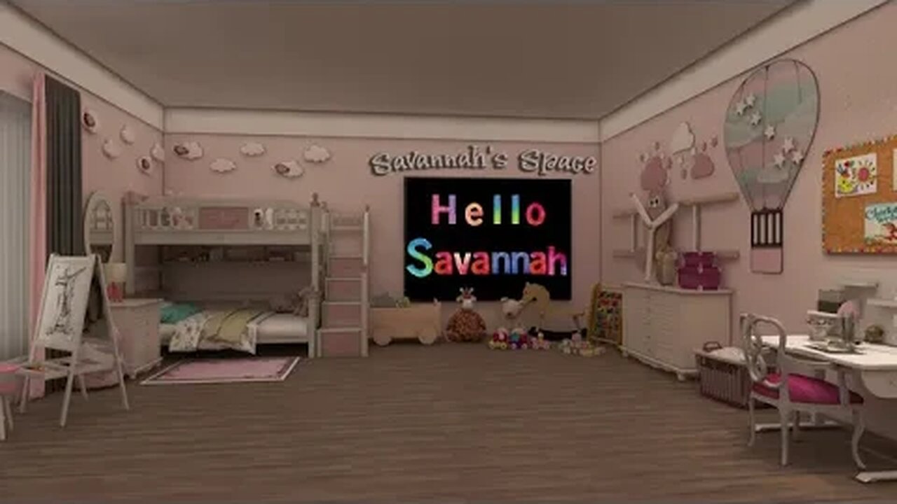 Personalized Video for Young Girl Teaching Her How to Spell Her Name, Alphabet & How to Count to 10