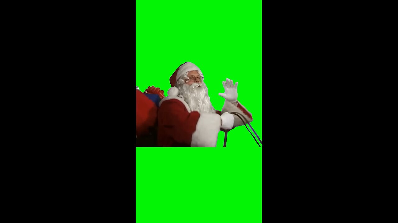 SpongeBob Santa Claus | Green Screen