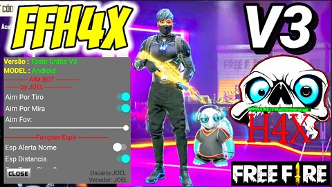 🔰 MOD MENU FREE FIRE FFH4X V3 1.80.4 UPDATED 🔰 HACK FF 🔰 MOD MENU FF 🔰 ENTERING RANKED