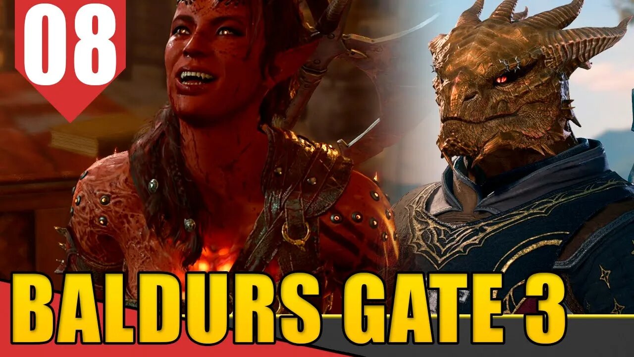 Karlach, a Refugiada do INFERNO - Baldur's Gate 3 Impulso Sombrio #08 [Gameplay PT-BR]