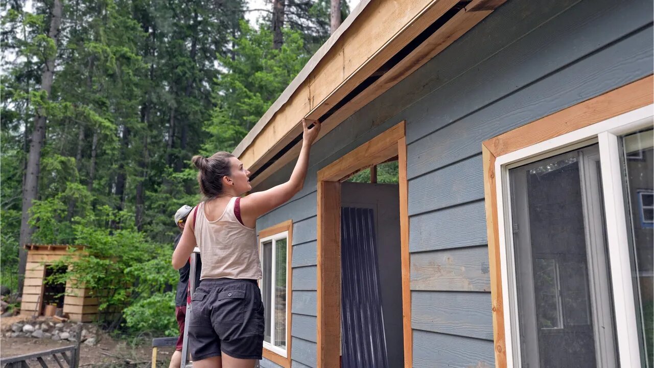 Siding The Barn Ft A Goat Adventure & NEVER BEFORE SEEN Area Of Our Off Grid Property