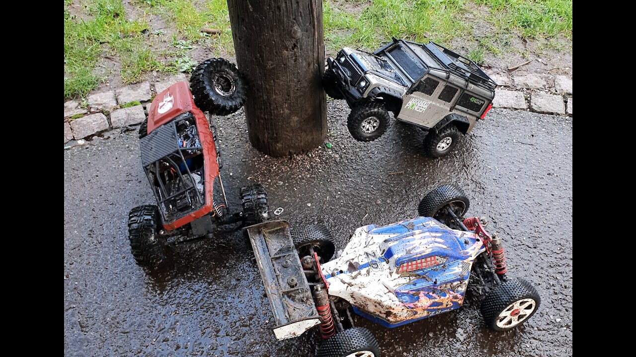 BANGGOOD TRX4 clone, out testing on trail