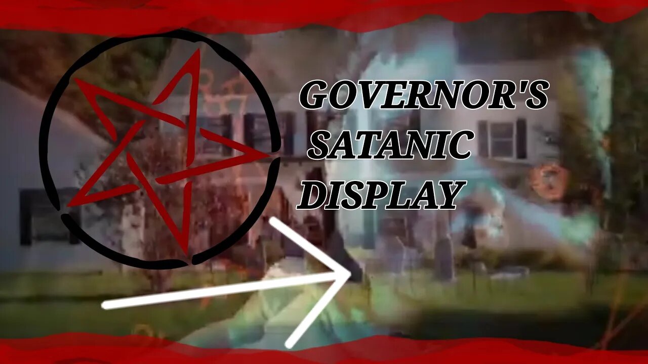 GOVERNOR'S SATANIC DECORATIONS & POLICE STATION #THERESOLVE #FAFO #1ACOMMUNITY