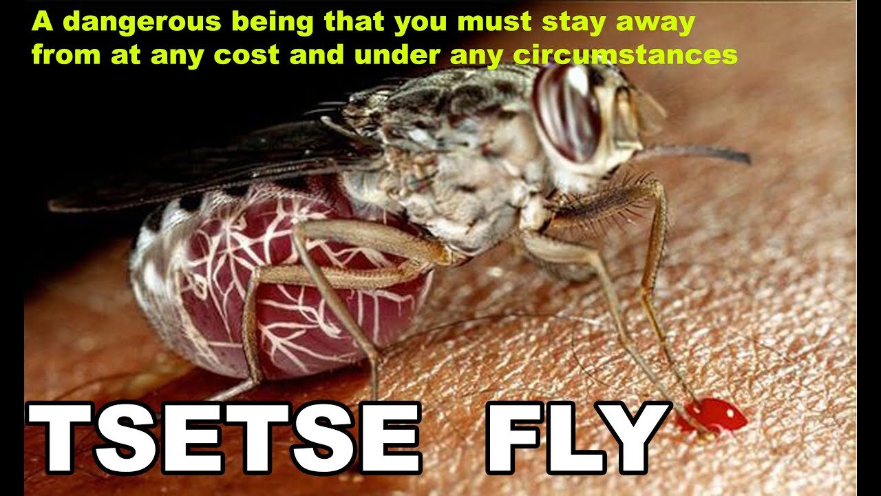 Tsetse fly ...A dangerous being that you must stay away from at any cost and under any circumstances