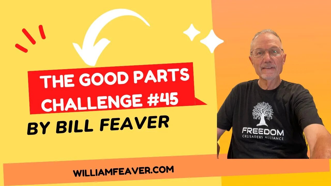 Does this stuff really work????...Good Parts Challenge #45 Bill Feaver