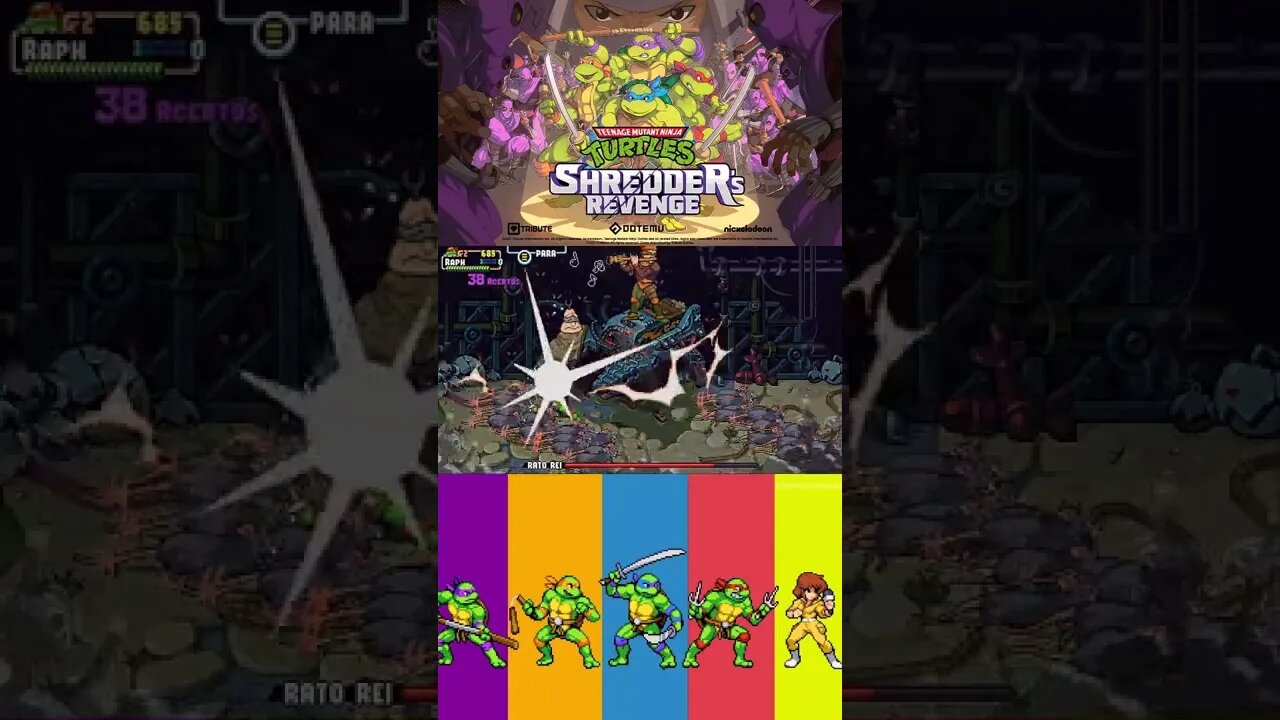 ✅TARTARUGAS NINJAS CORTES #30 - FASE 5