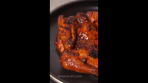 Cooking sweet spicy chicken