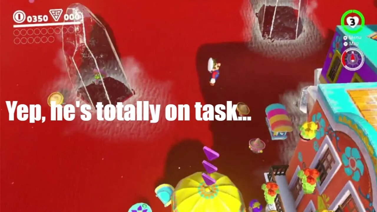 Super Mario Odyssey: Totally Staying On Task