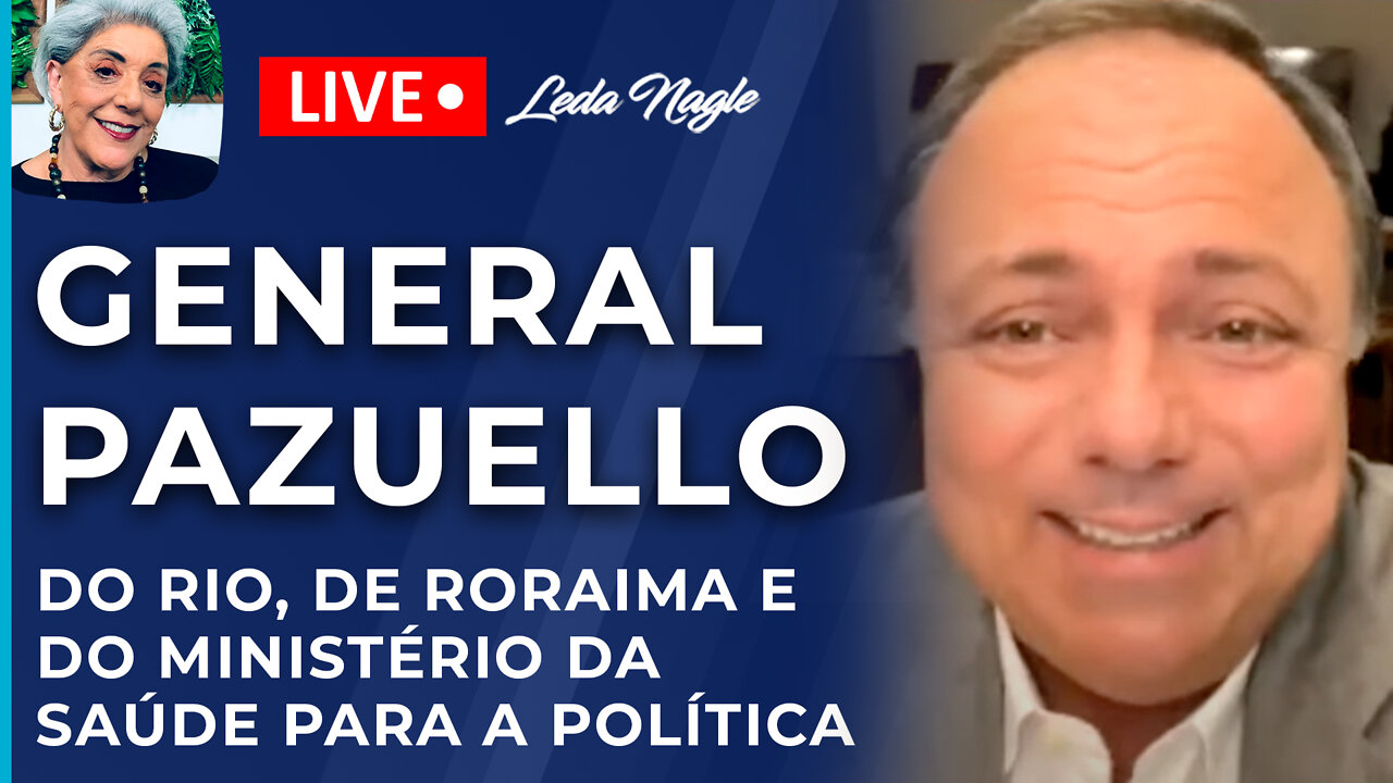 PAZUELLO: DAS AÇÕES DO EXÉRCITO NO RIO, DA OPERAÇÃO ACOLHIDA, E DO MINISTÉRIO DA SAÚDE PRA POLÍTICA